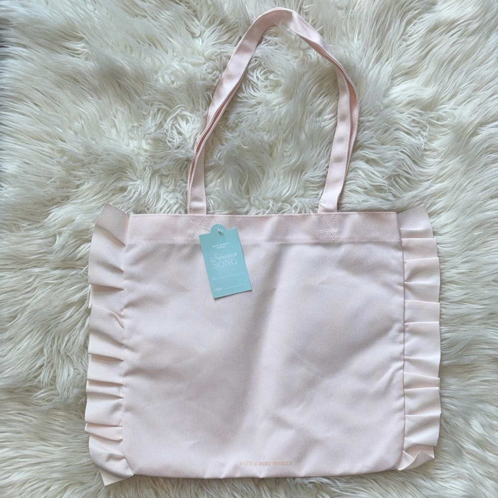 NWT Light pink Bath&Body works bag